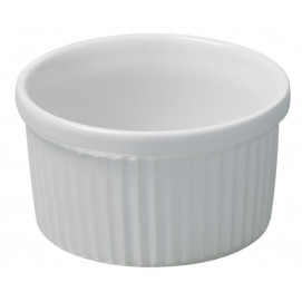 Moule à soufflé en porcelaine - 15 cl - Blanc