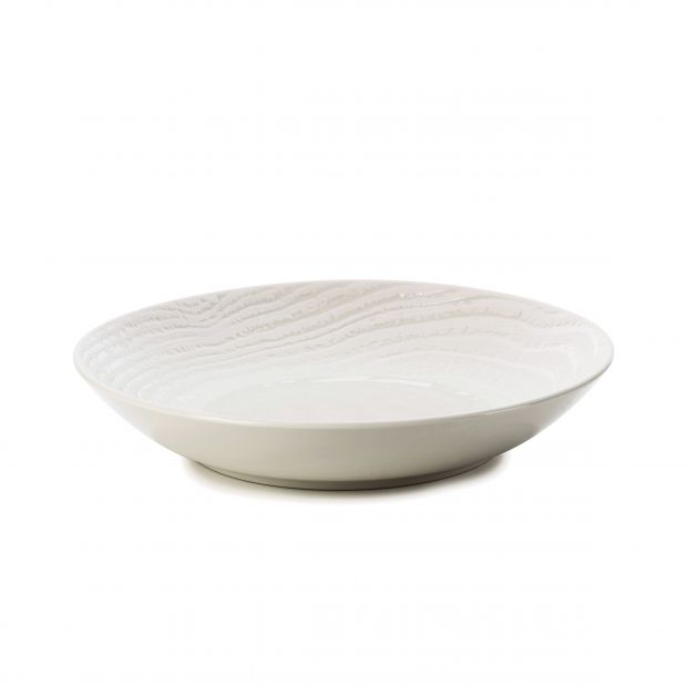 Assiette creuse en porcelaine - 27cm - Blanc