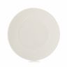 Assiette plate en porcelaine - 26,5cm - Blanc
