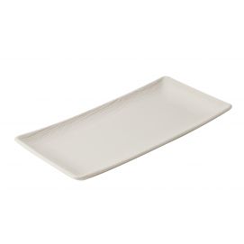 Assiette plate en porcelaine - 30cm - Blanc