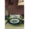 Assiette Plate en Porcelaine Equinoxe Edition Collector - Bronze - 16 & 31,5 cm