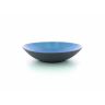 Assiette fond plat en porcelaine - 24cm - Bleu