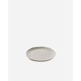 Assiette plate en porcelaine - 15 cm - Blanc