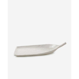 YLI ASSIETTE PELLE 42CM - Blanc