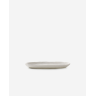 YLI ASSIETTE OVALE 24.5CM - Blanc