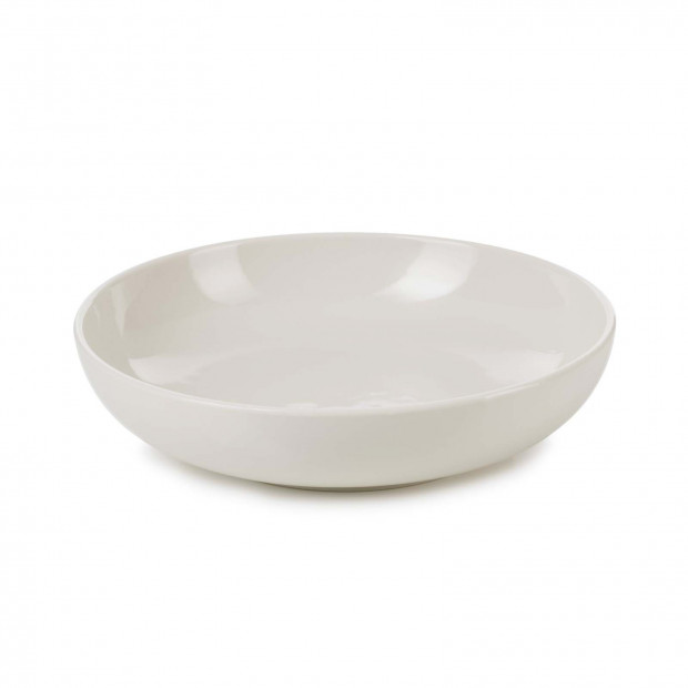 Assiette creuse en porcelaine - 17cm - Blanc