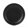 Assiette creuse en porcelaine - 17cm - Noir