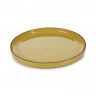 Assiette plate en porcelaine - 26cm - Curcuma
