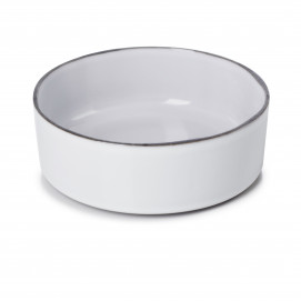 Assiette creuse en porcelaine - 14cm - Blanc