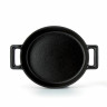 Cassolette en porcelaine - 14,5cm - Noir