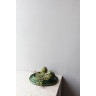 Assiette plate en porcelaine - 21cm - Menthe