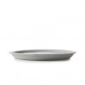 Assiette plate en porcelaine - 23.5 cm - Blanc