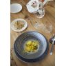 Assiette creuse en porcelaine - 24cm - Gris