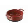 Plat profond en porcelaine - 12cm - Rouge