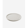 Assiette plate en porcelaine - 28 cm - Blanc